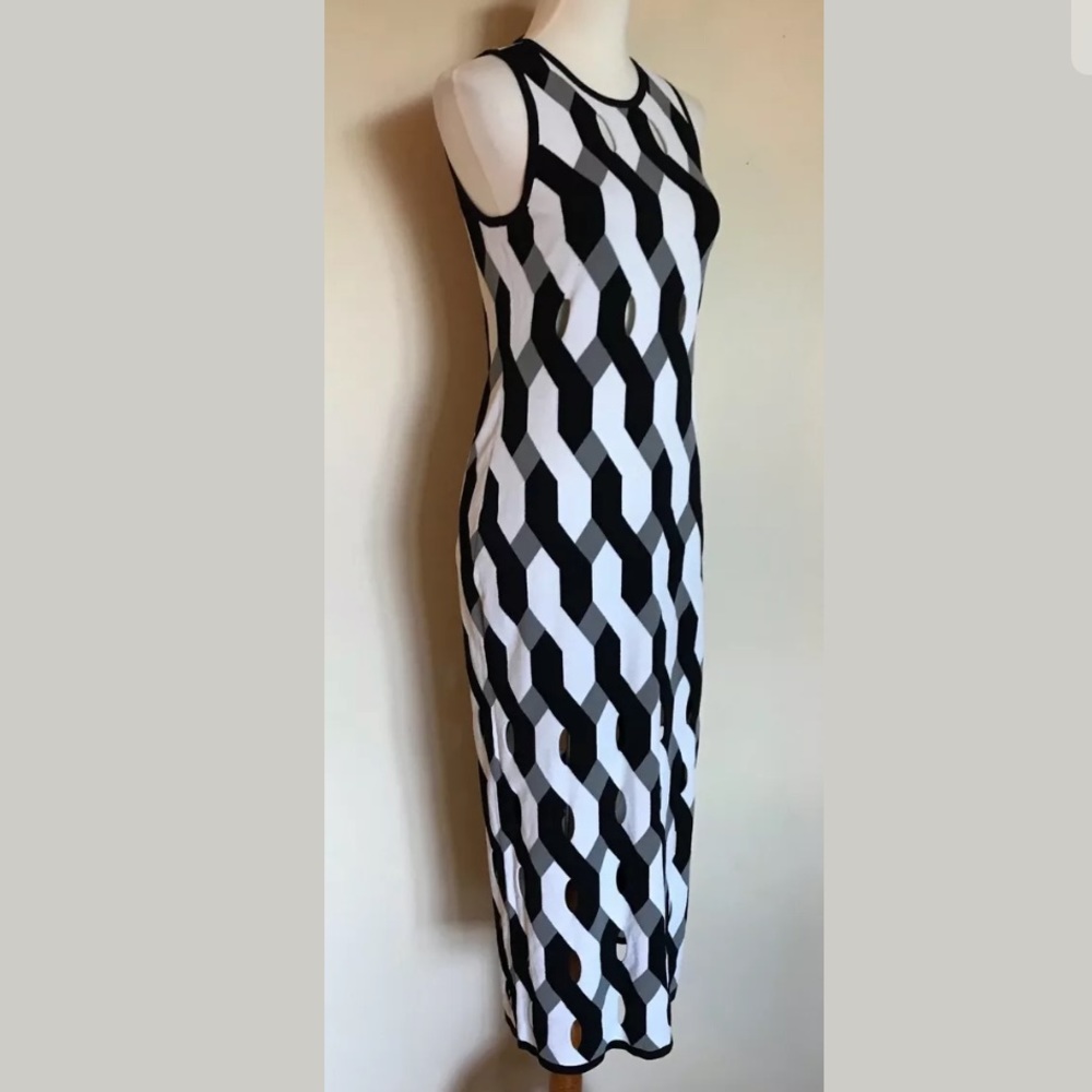 Rag & Bone Olympia Printed Cutout Dress - Picture 5 of 9